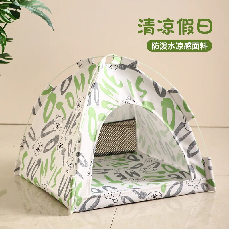 Canvas Tent Cat House