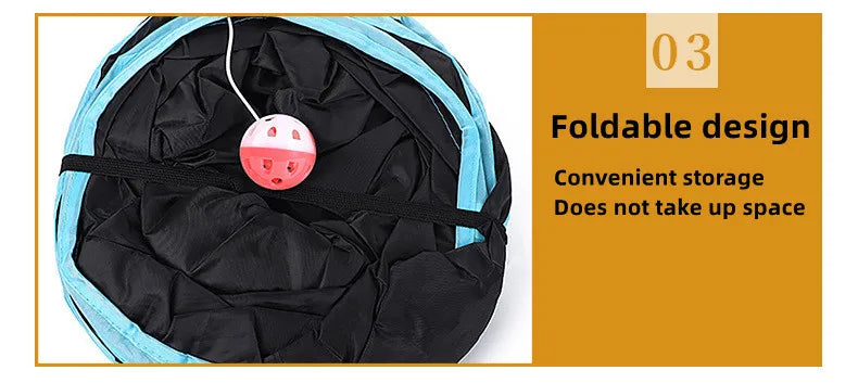 S-Shaped Crinkle Play Tunnel
