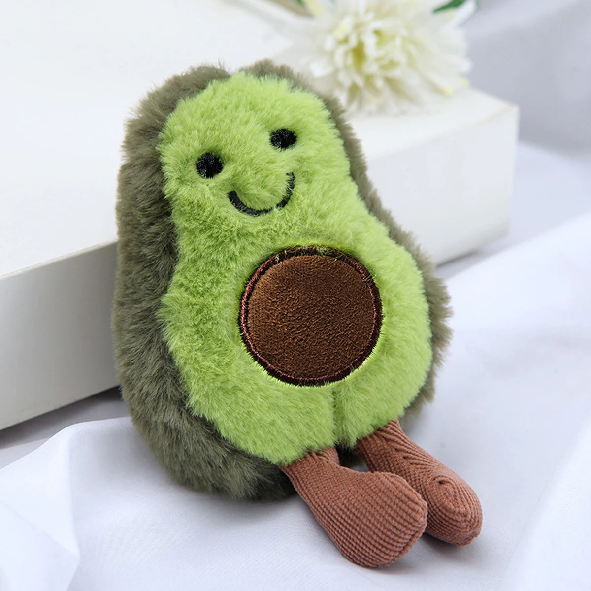 Avocado Squeaky Plush Toy