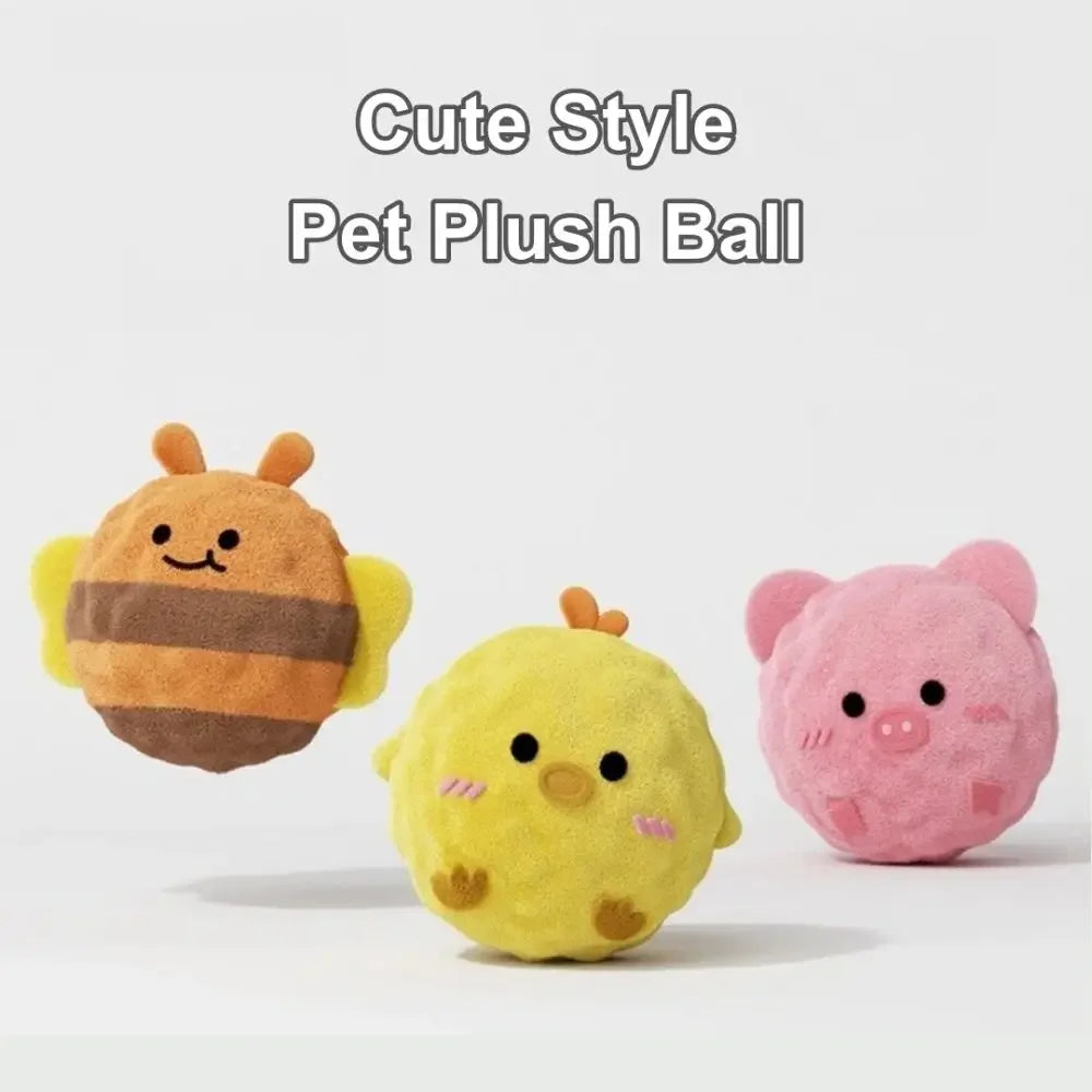High-Bounce Squeaky Character Ball