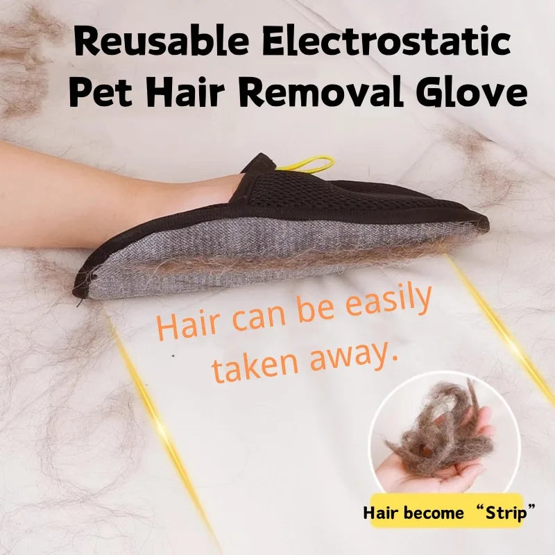 Grooming Mitt for Shedding Pets