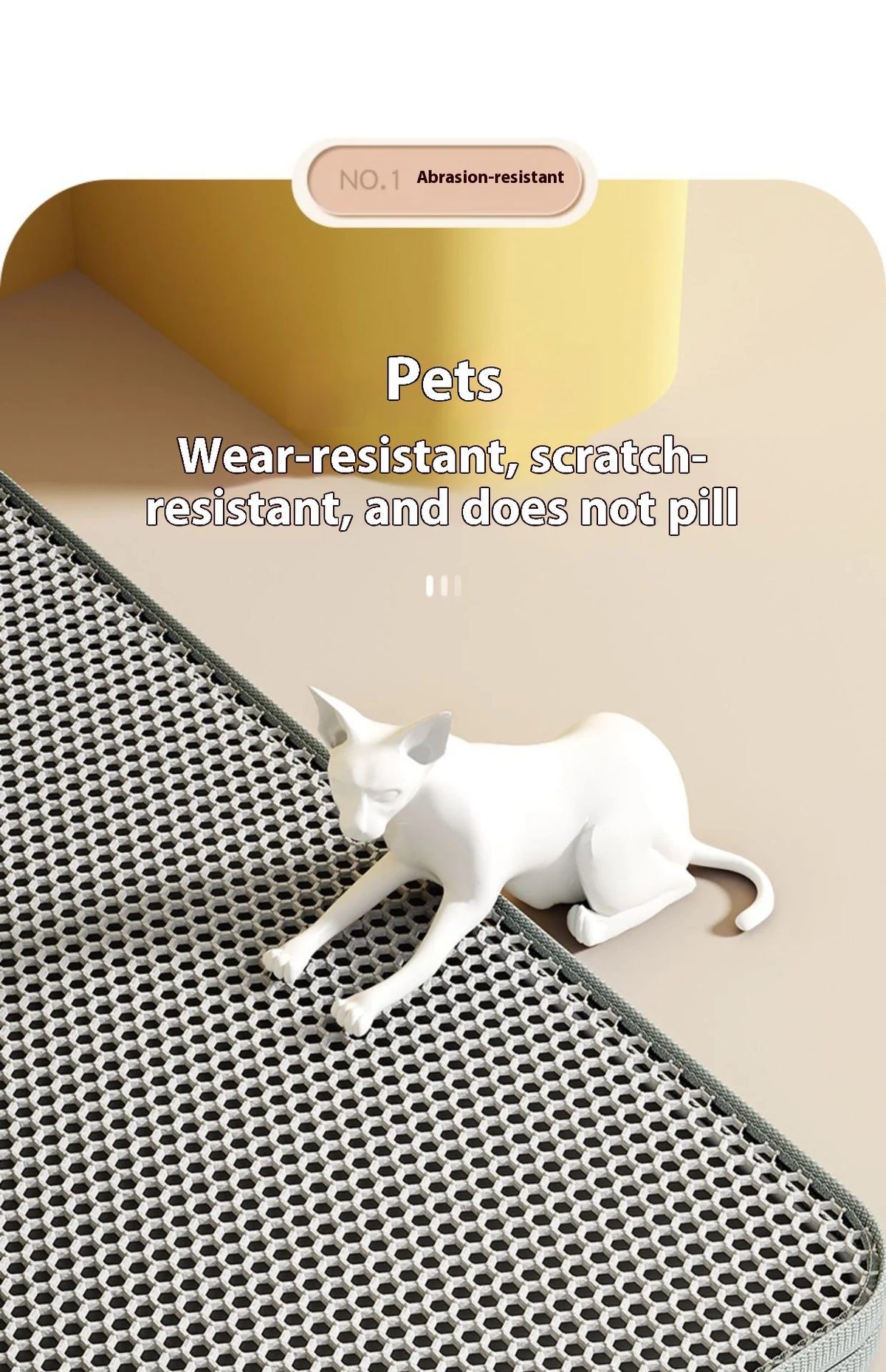 2-Layer Sand-Trapping Litter Mat