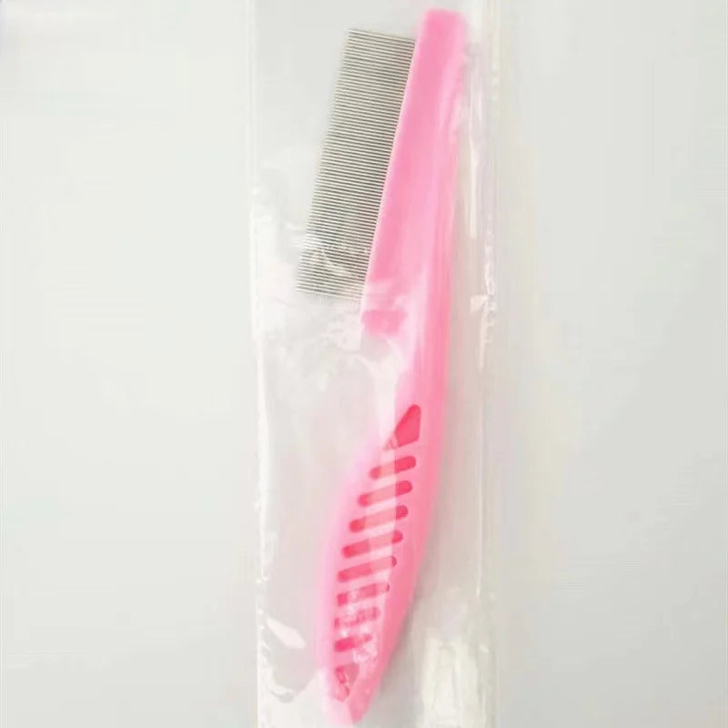 Fine-Tooth Stainless Grooming Comb