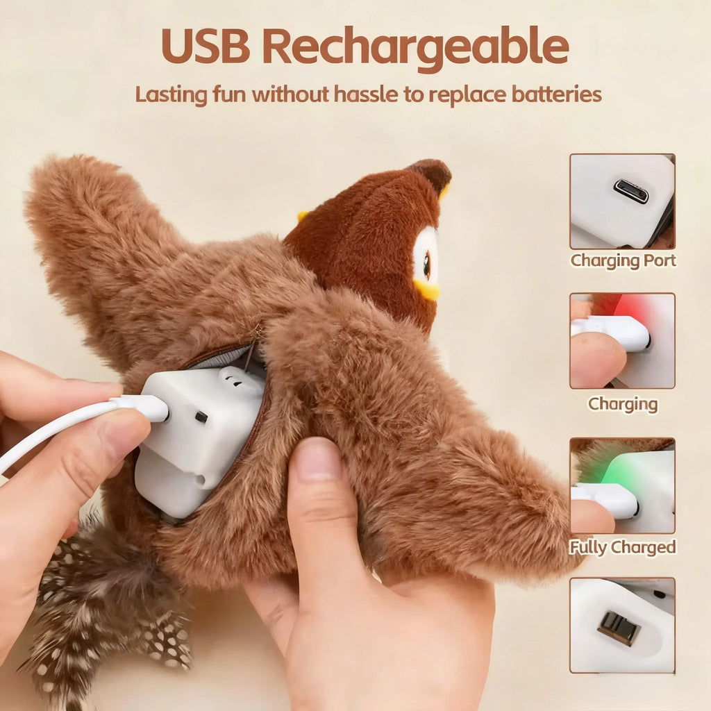 Touch-Activated Flapping Bird