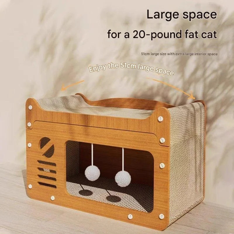 2-in-1 Vertical & Flat Scratcher