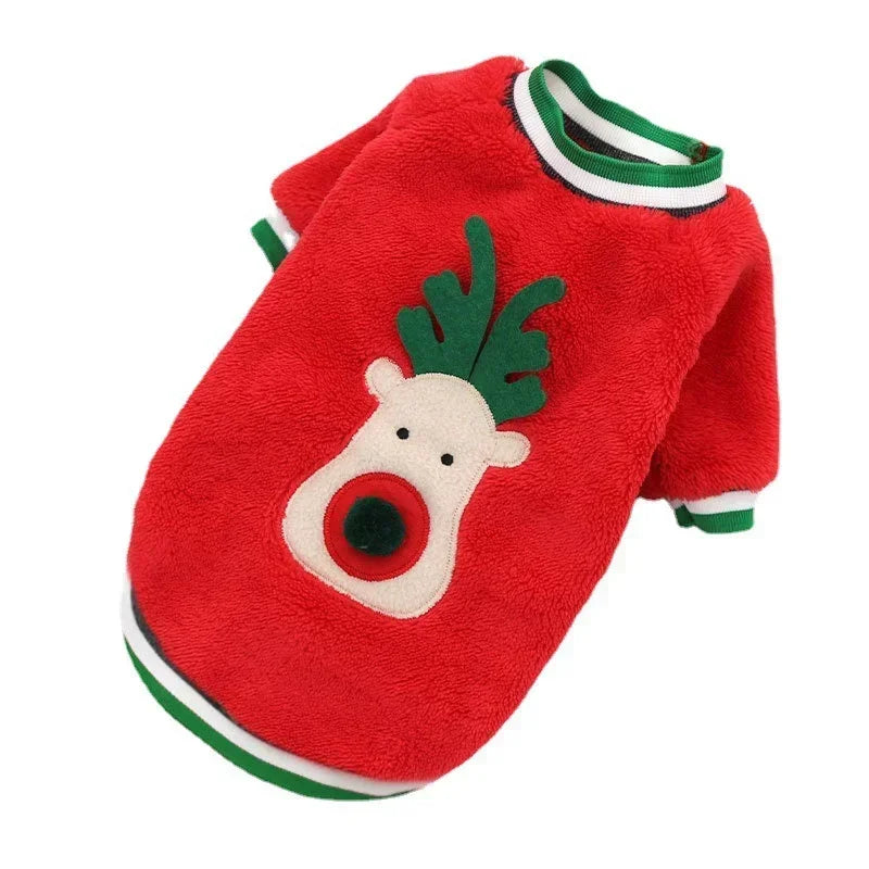 Christmas Elk & Santa Outfit