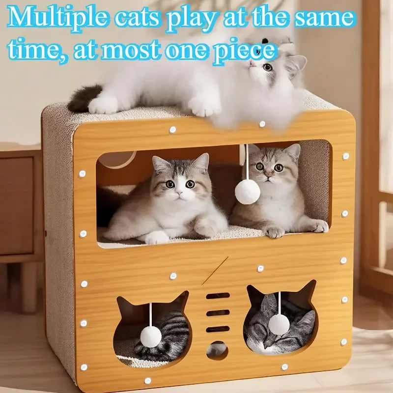 2-in-1 Vertical & Flat Scratcher