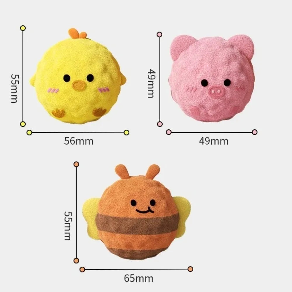 High-Bounce Squeaky Character Ball