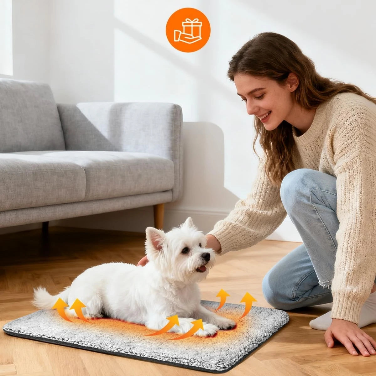 Self-Warming Thermal Pet Pad