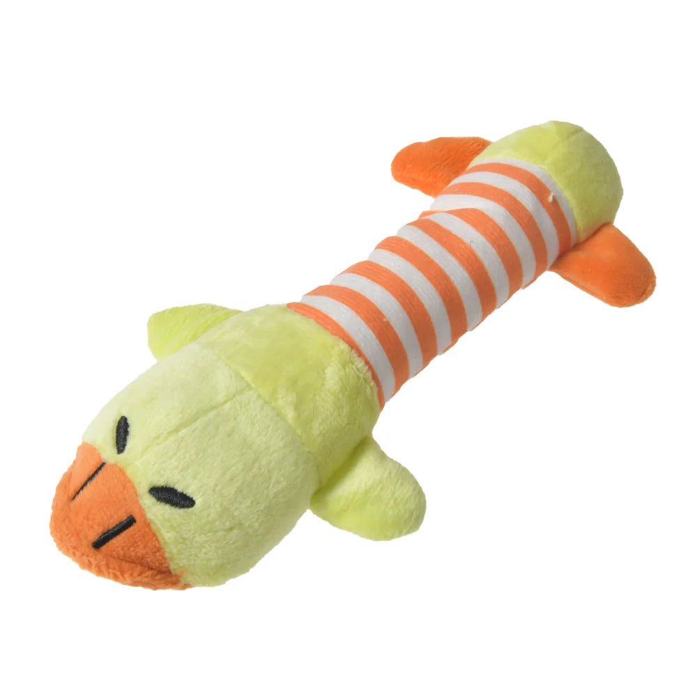 Squeaky Plush Dinosaur