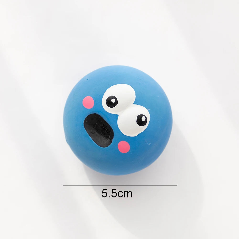 Squeaky Rubber Dental Ball