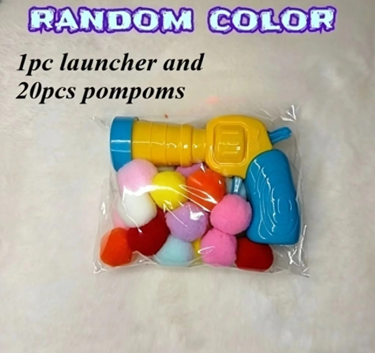 Plush Ball Launcher Set (21 Pieces)