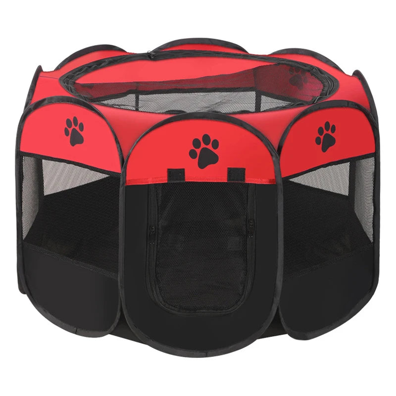 Octagonal Pop-Up Pet Tent