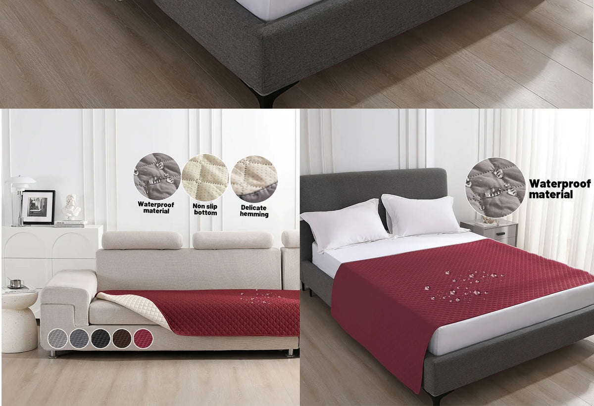 Non-Slip Sofa & Bed Protector