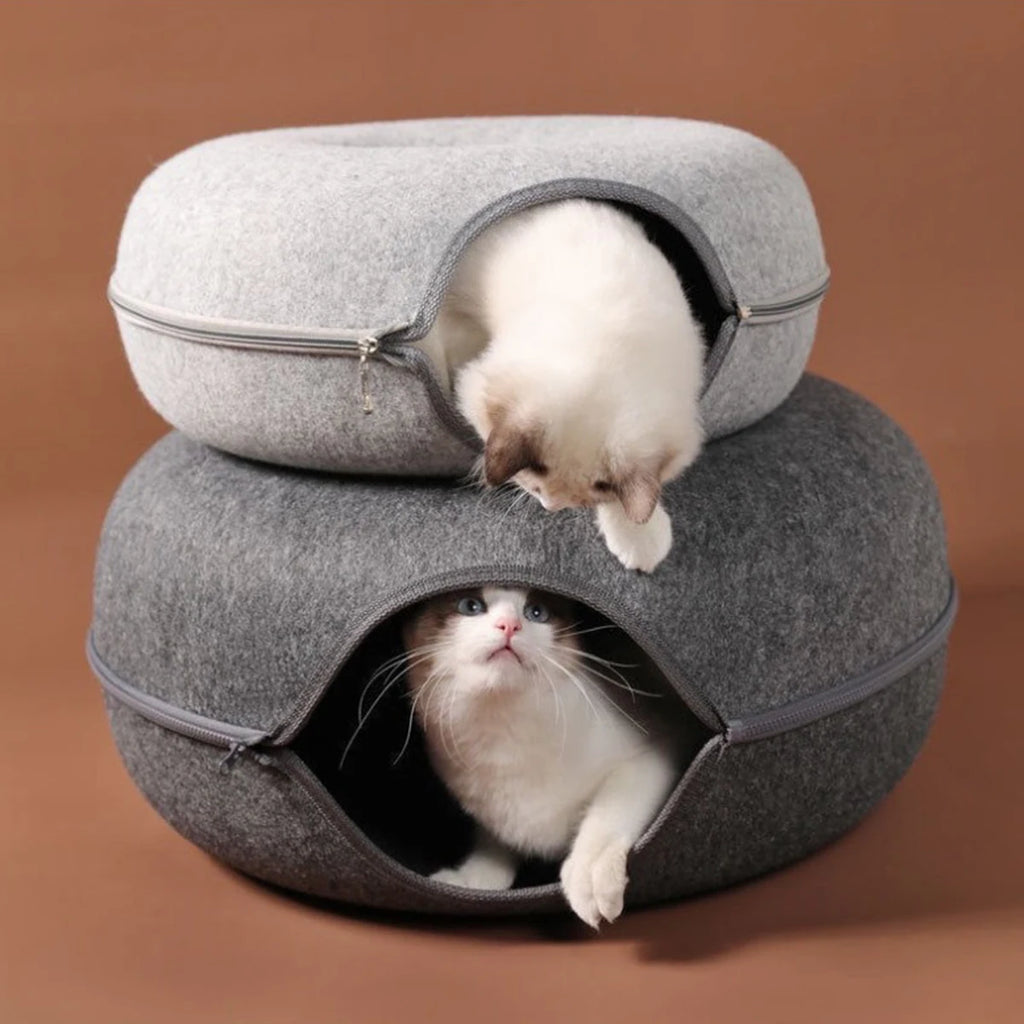 2-in-1 Felt Donut Cave