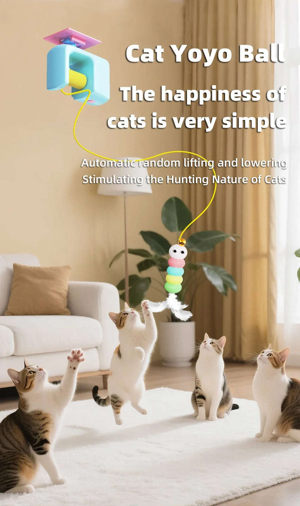 Door-Hanging Flying Bird Toy