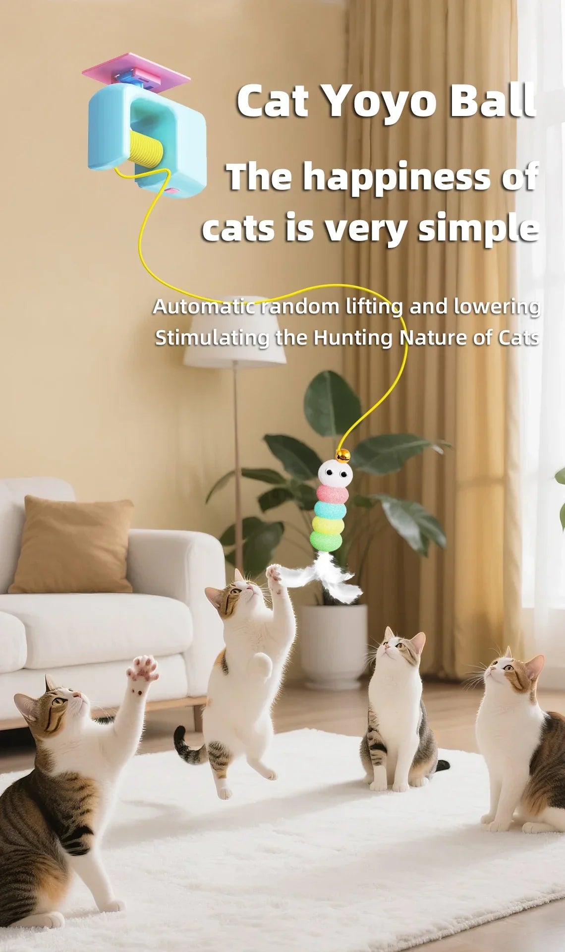 Door-Hanging Flying Bird Toy