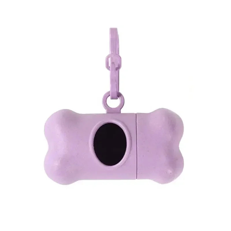 Bone Poo Bag Dispenser with Rolls