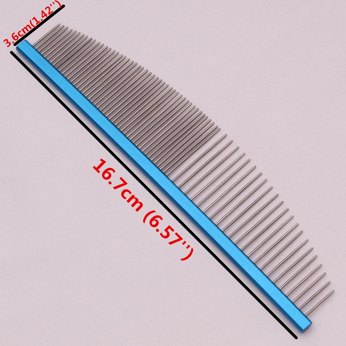 Aluminium Crescent Comb