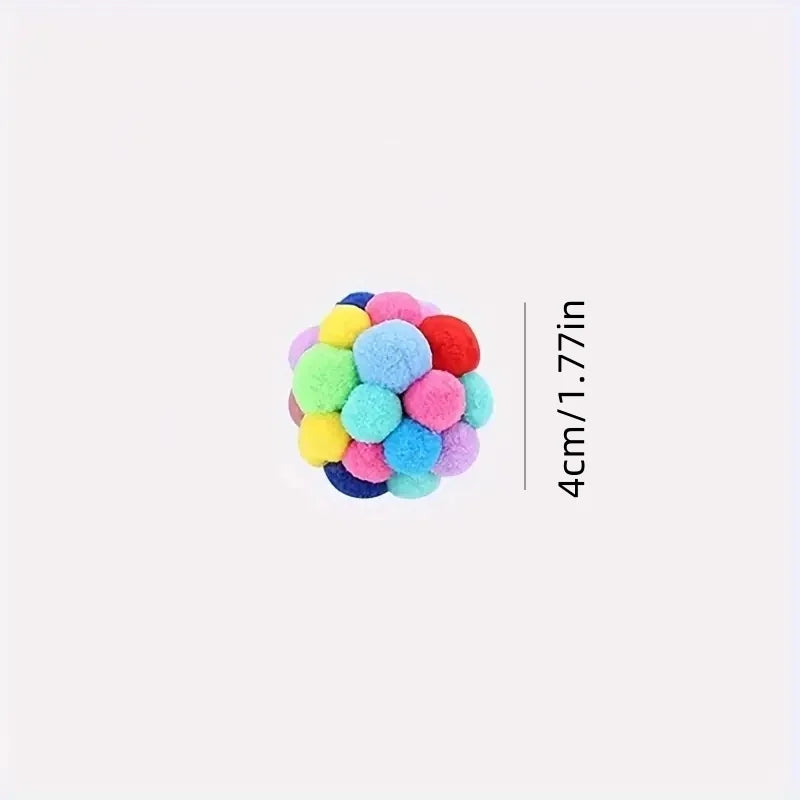 Woolly Bell Balls on Elastic