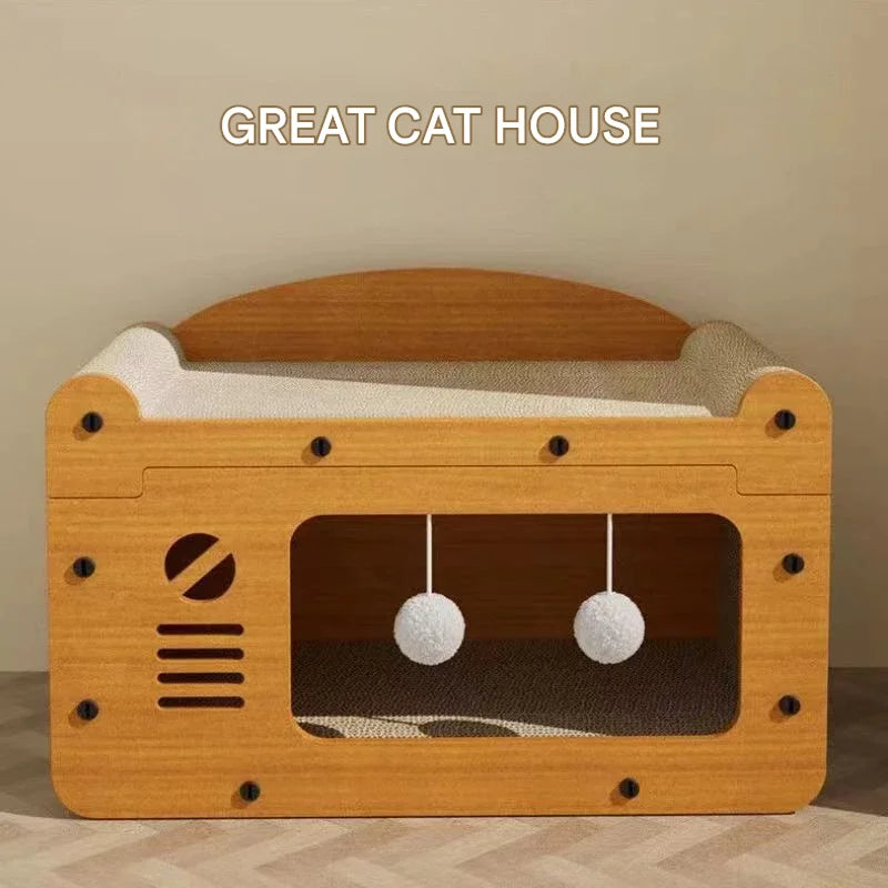 2-in-1 Vertical & Flat Scratcher