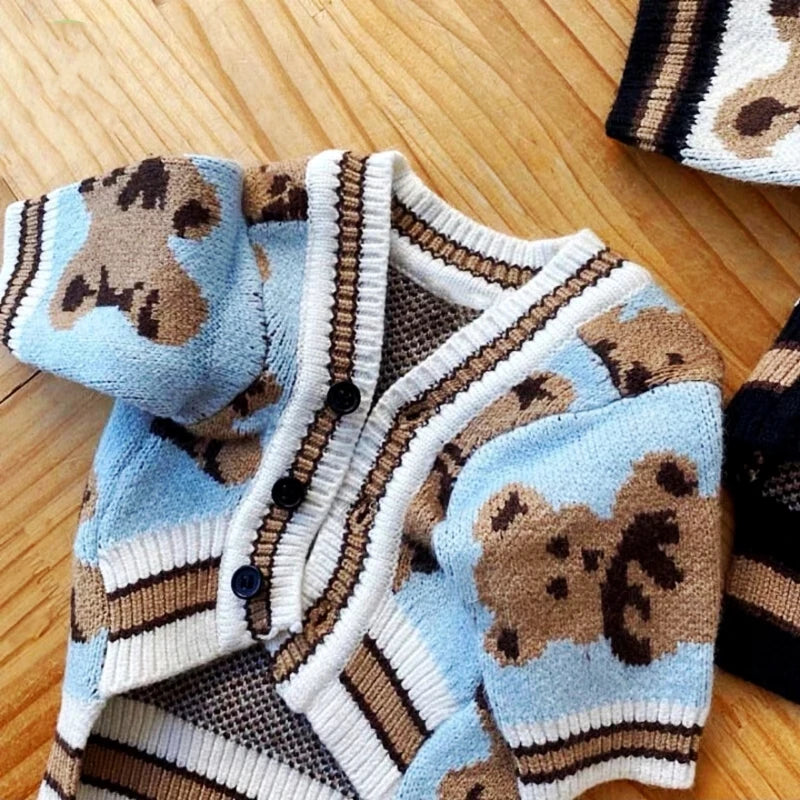 Striped Knit Cardigan