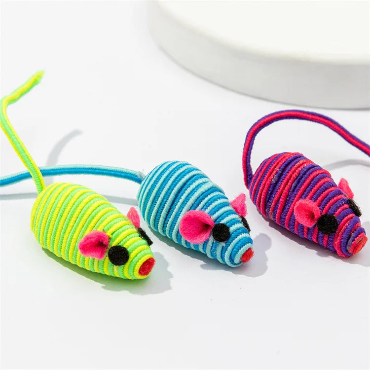 Rattle Mice with Catnip