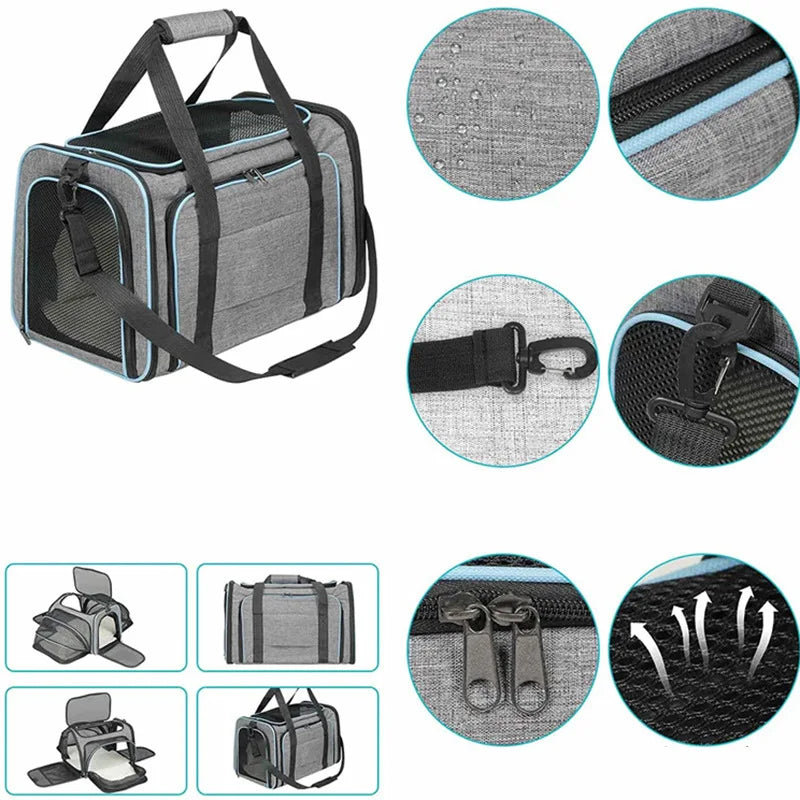 Expandable Mesh Carrier Bag