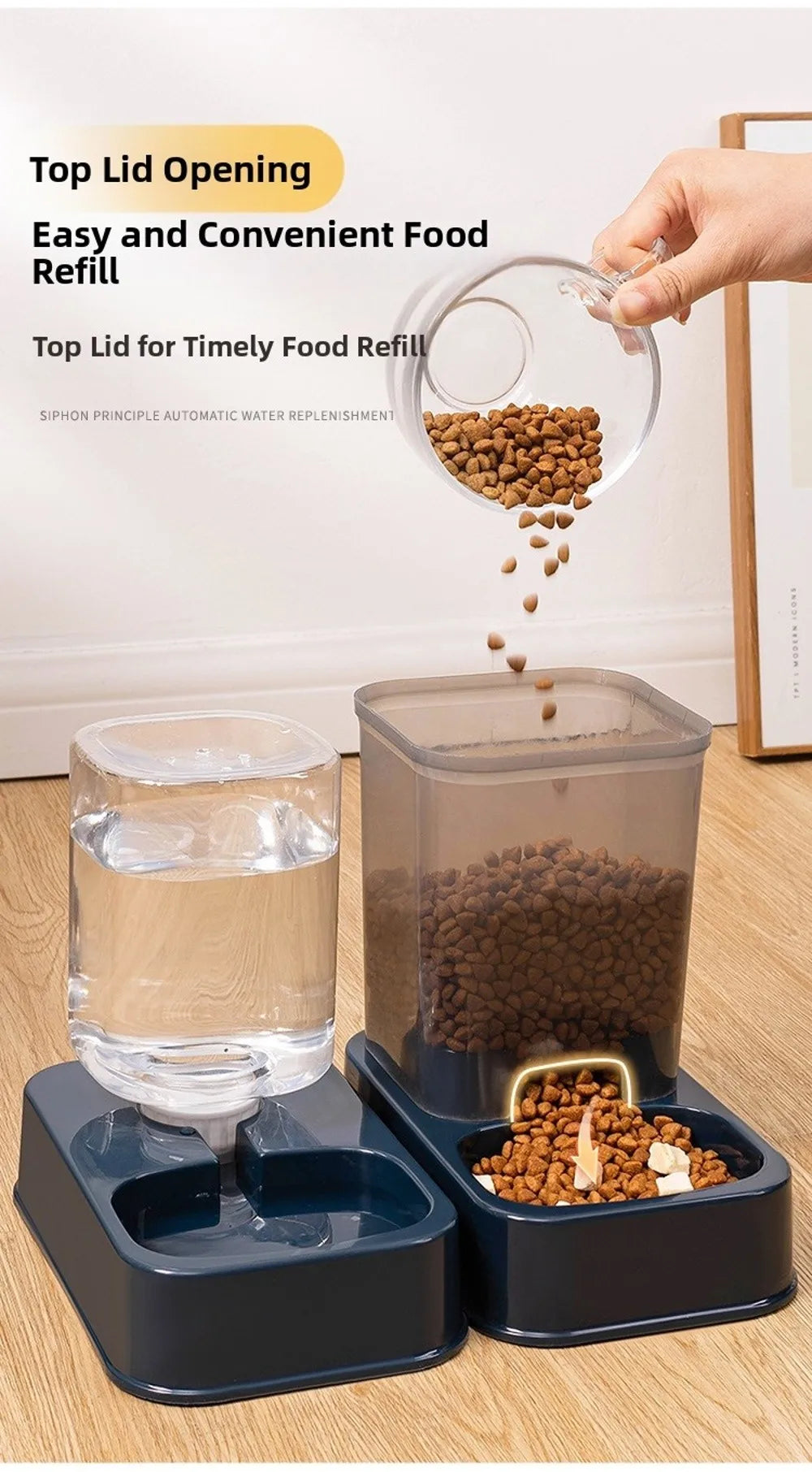 Compact Gravity Feeder Set