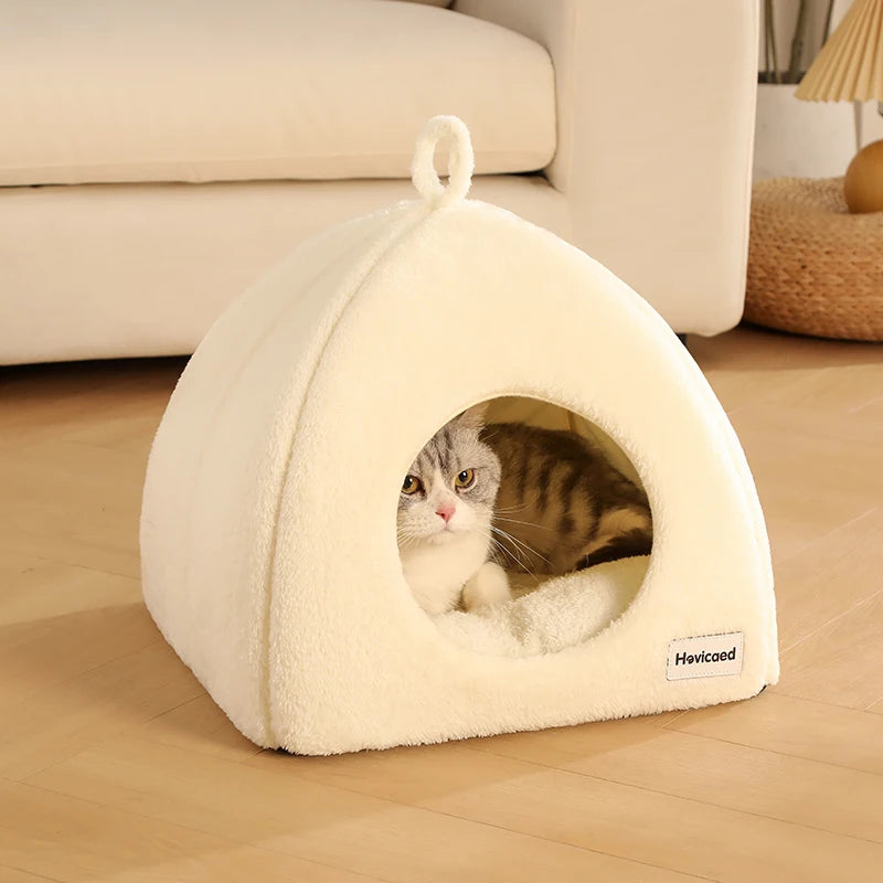 Triangle Cat Cave Bed