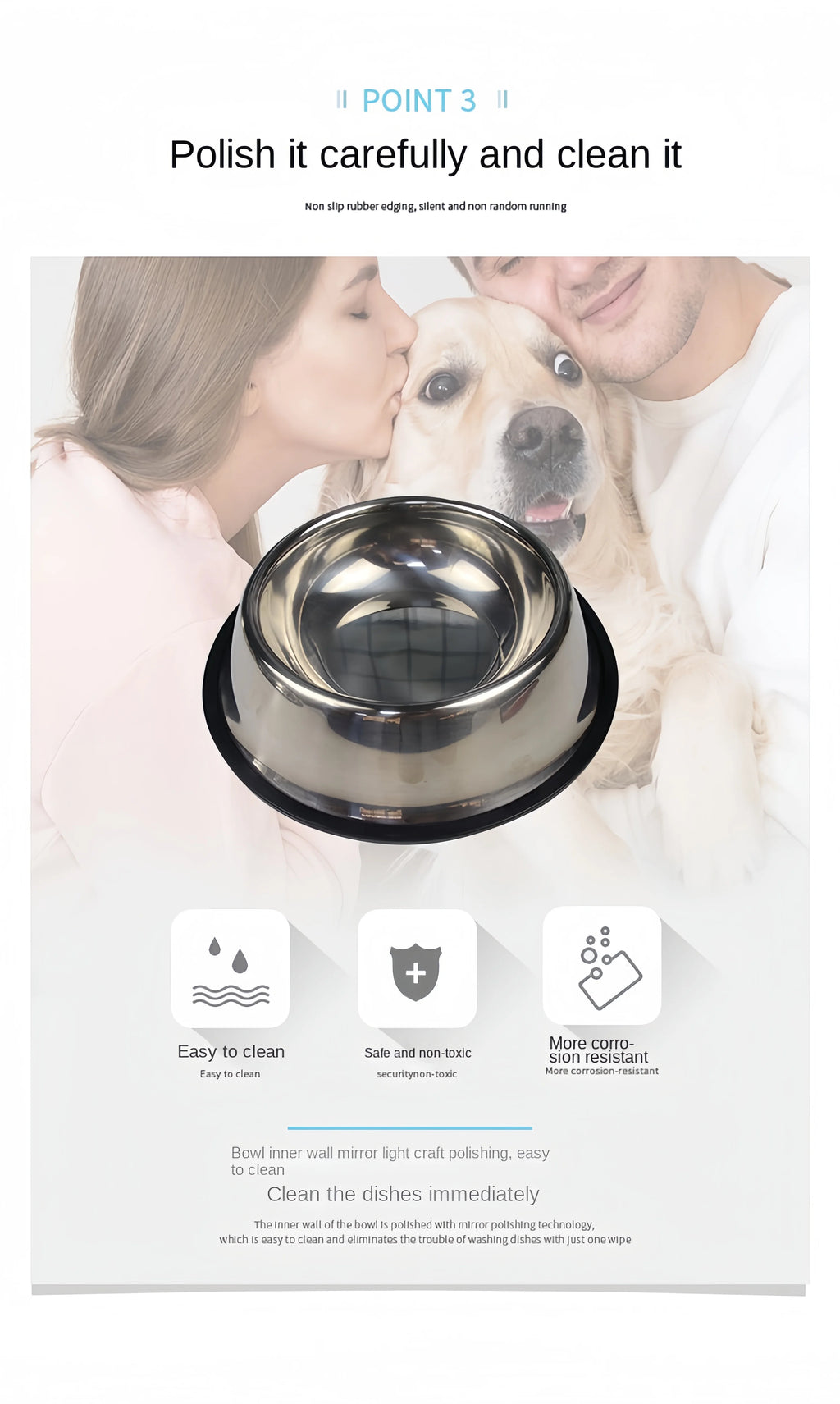 Classic Stainless Steel Bowl (6 Sizes)