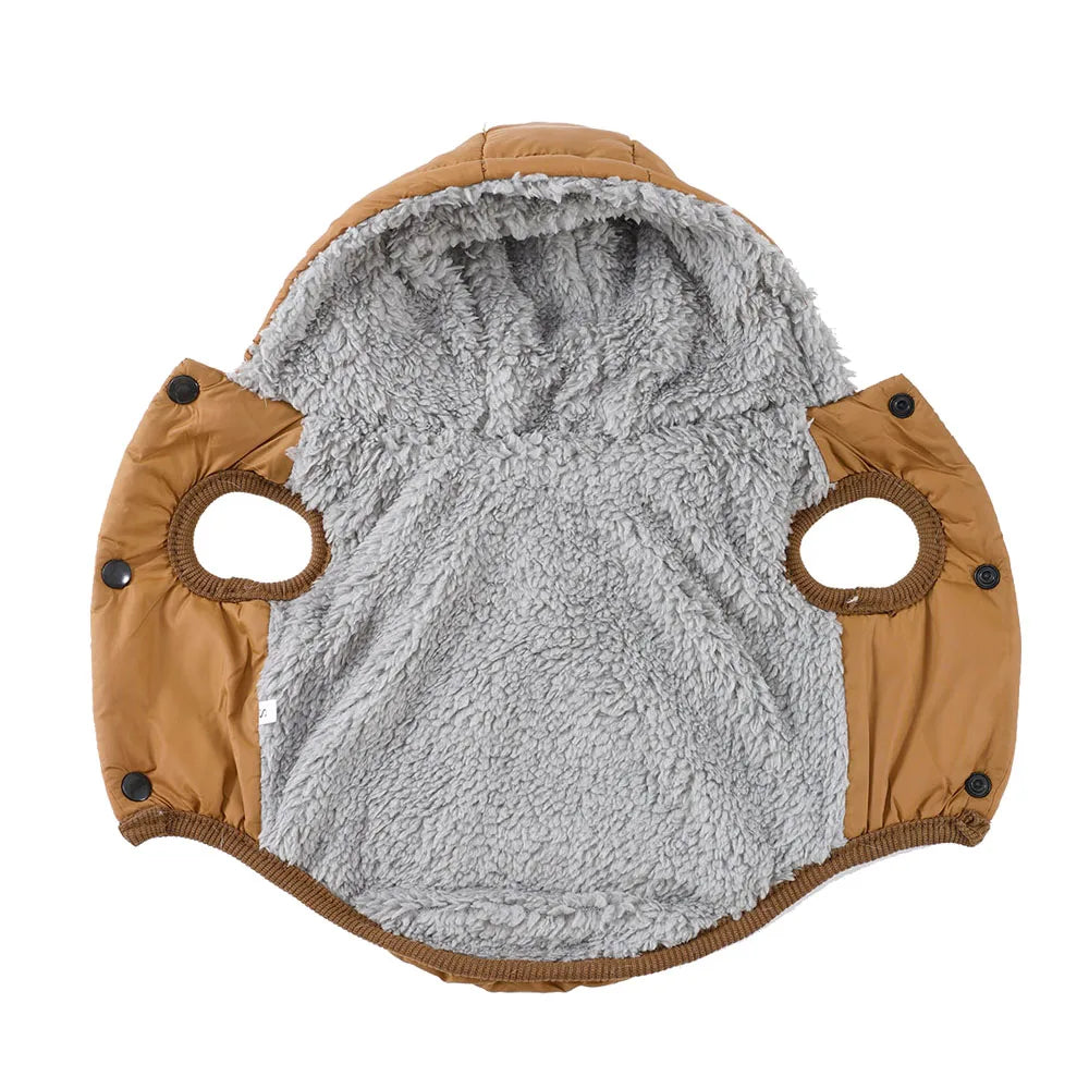 Fleece-Lined Parka with D-Ring