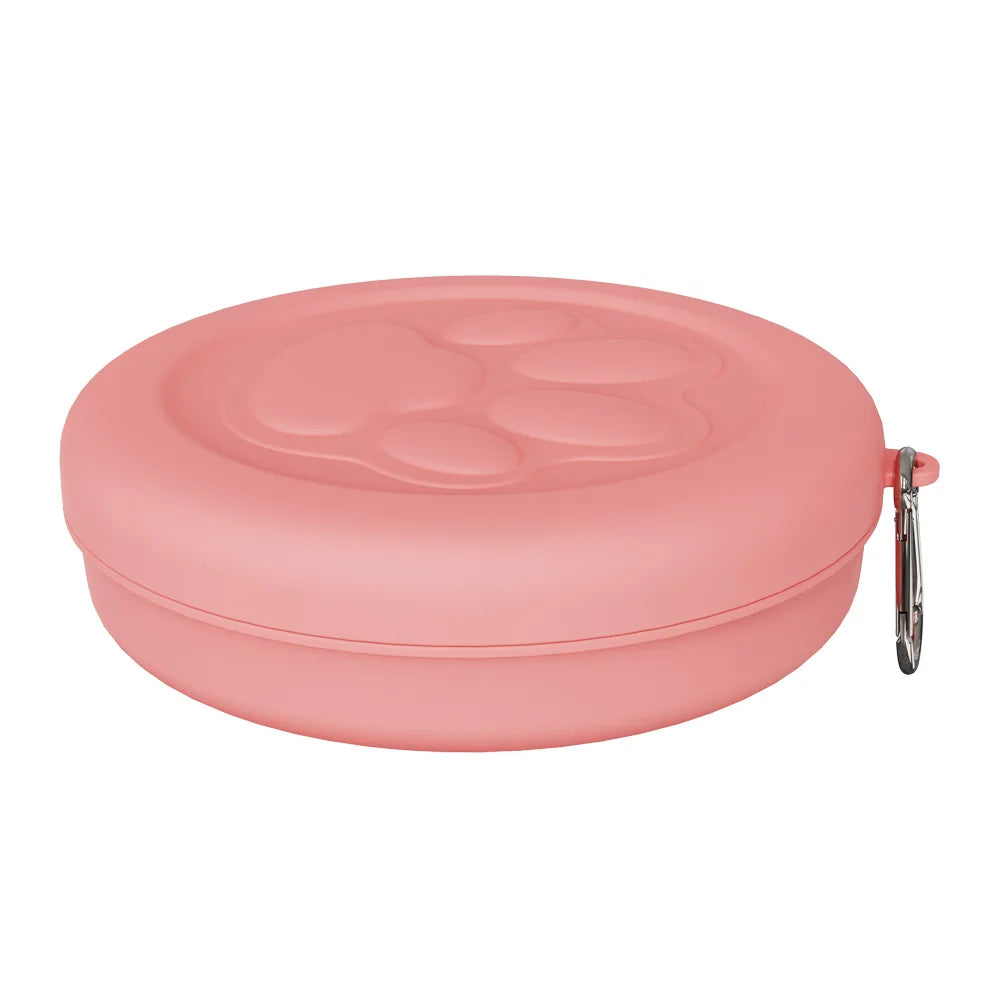 2-in-1 Travel Bowl with Treat Pocket