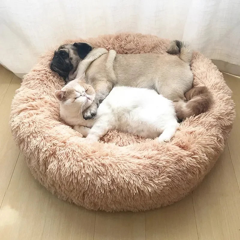 Plush Round Donut Bed (6 Sizes)