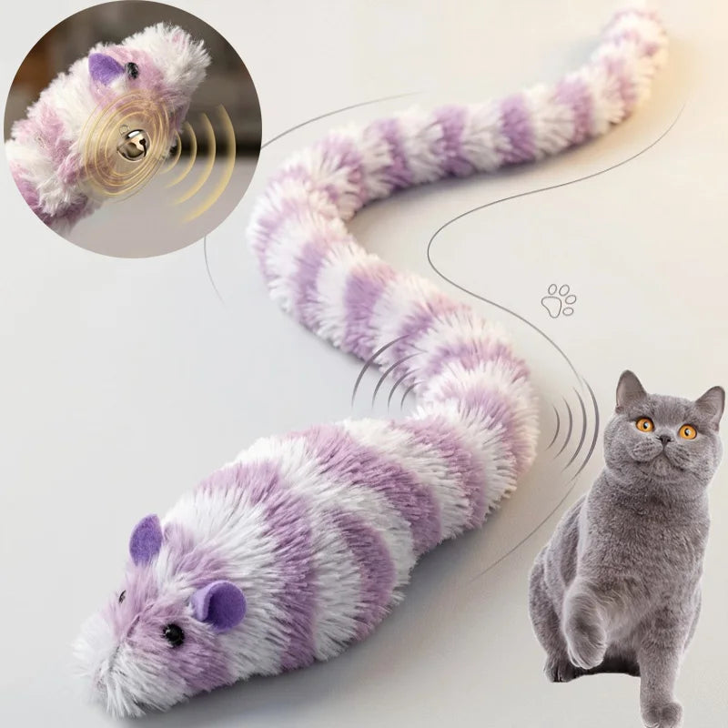 Squeaky Plush Mouse