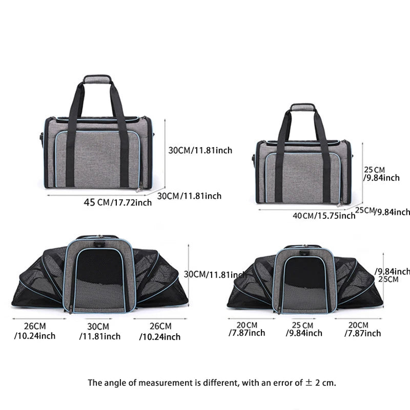 Expandable Mesh Carrier Bag