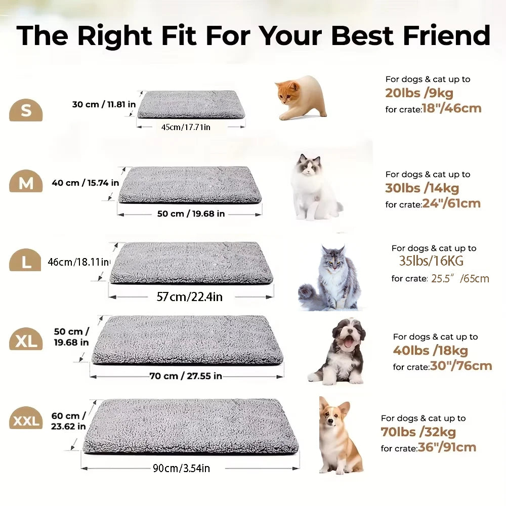 Non-Slip Winter Pet Mattress