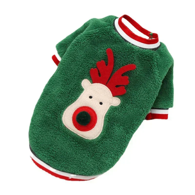 Christmas Elk & Santa Outfit