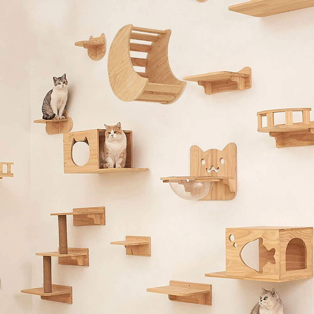 Floating Wall Shelf Perch