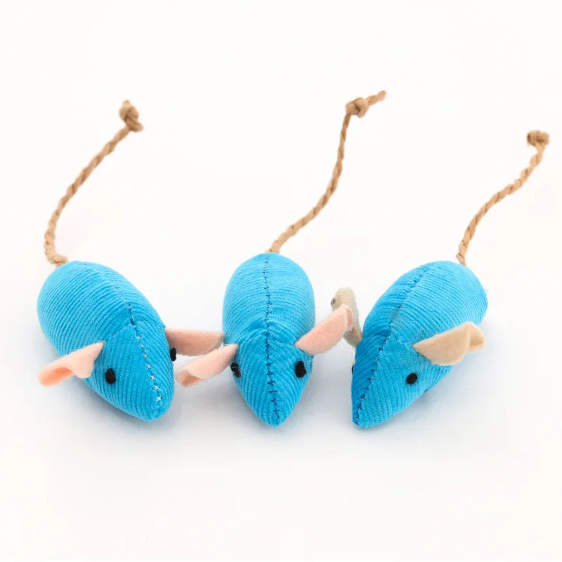 Rattle Mice with Catnip