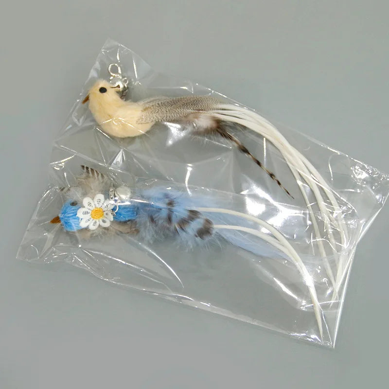 Suction Cup Feather Wand