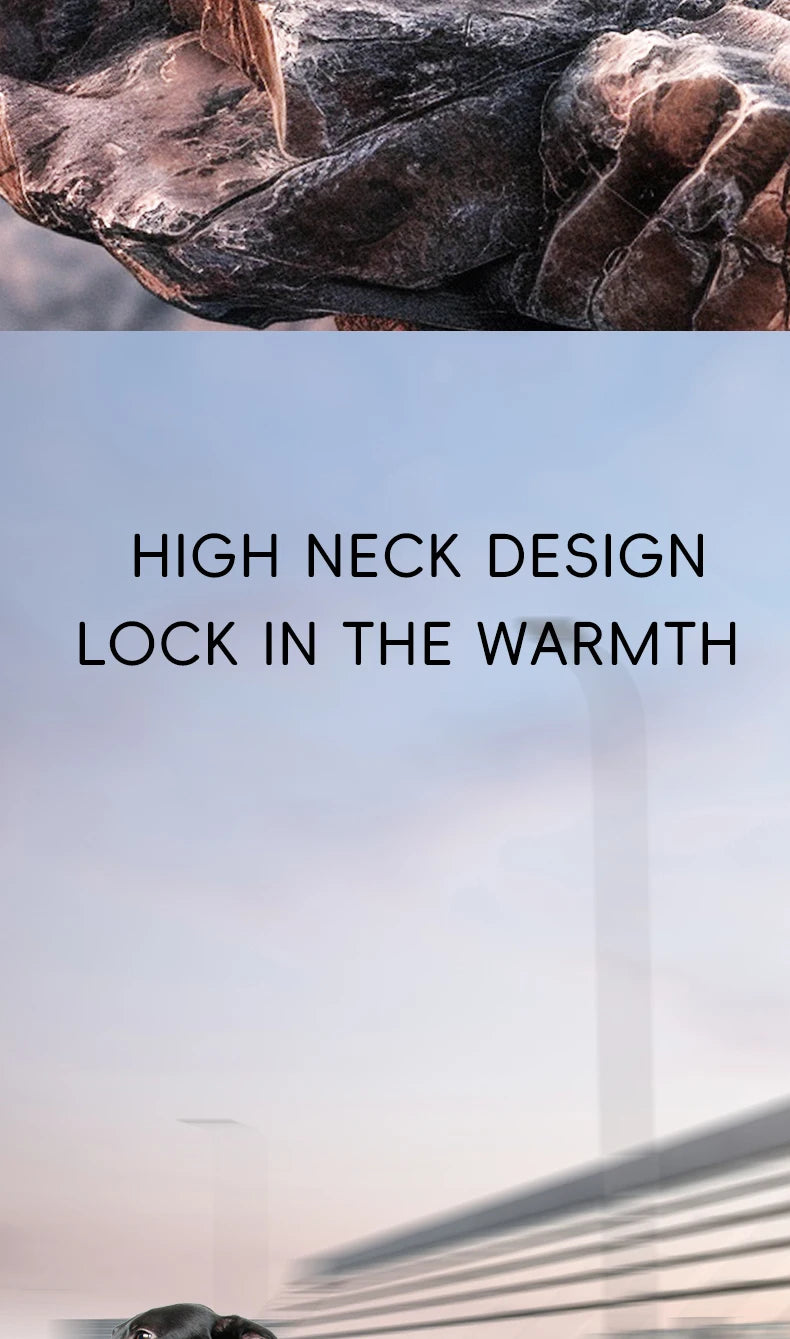 Colour-Block Turtleneck Sweatshirt