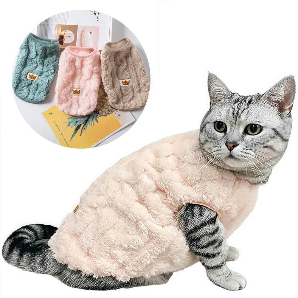 Fleece Sweatshirt for Cats