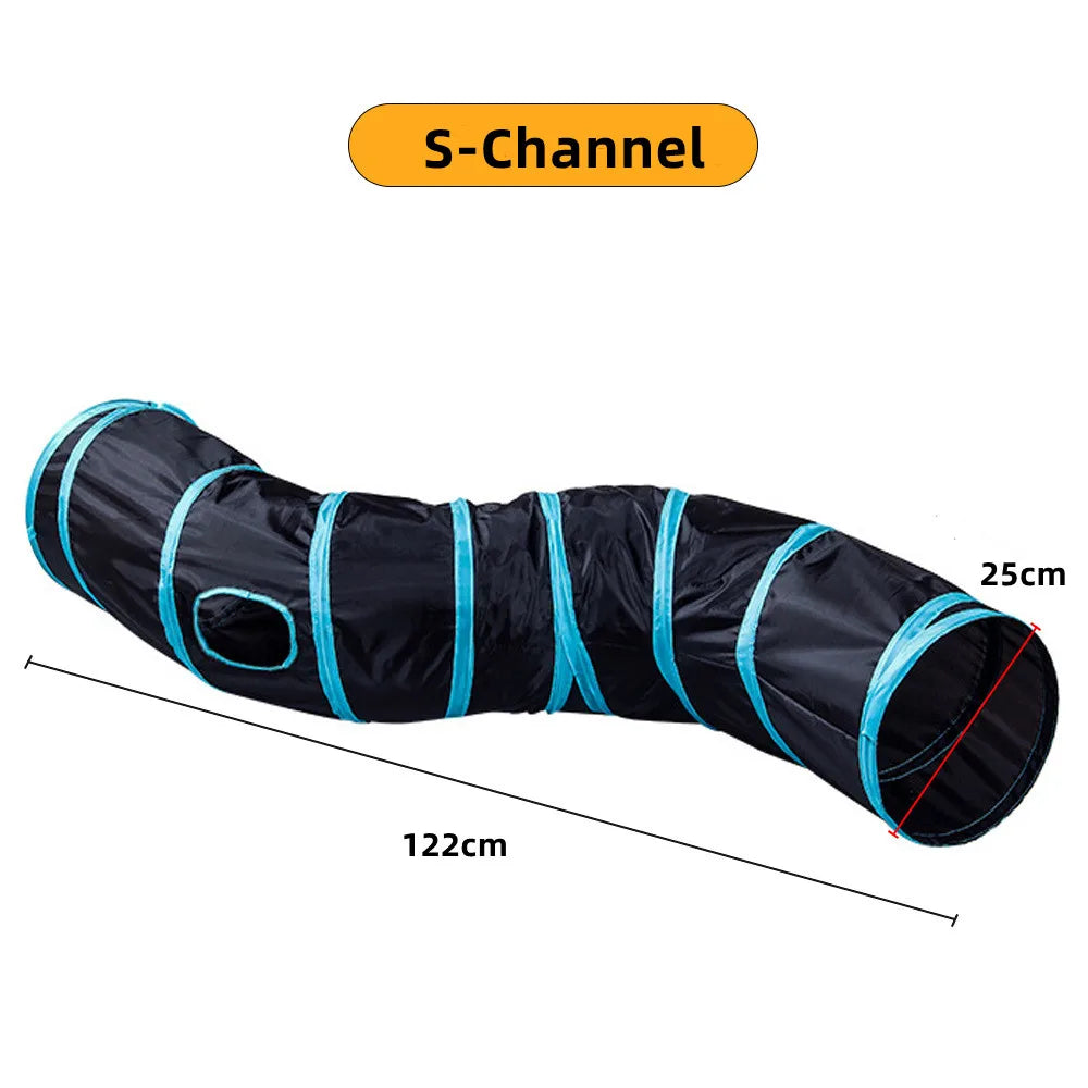 S-Shaped Crinkle Play Tunnel