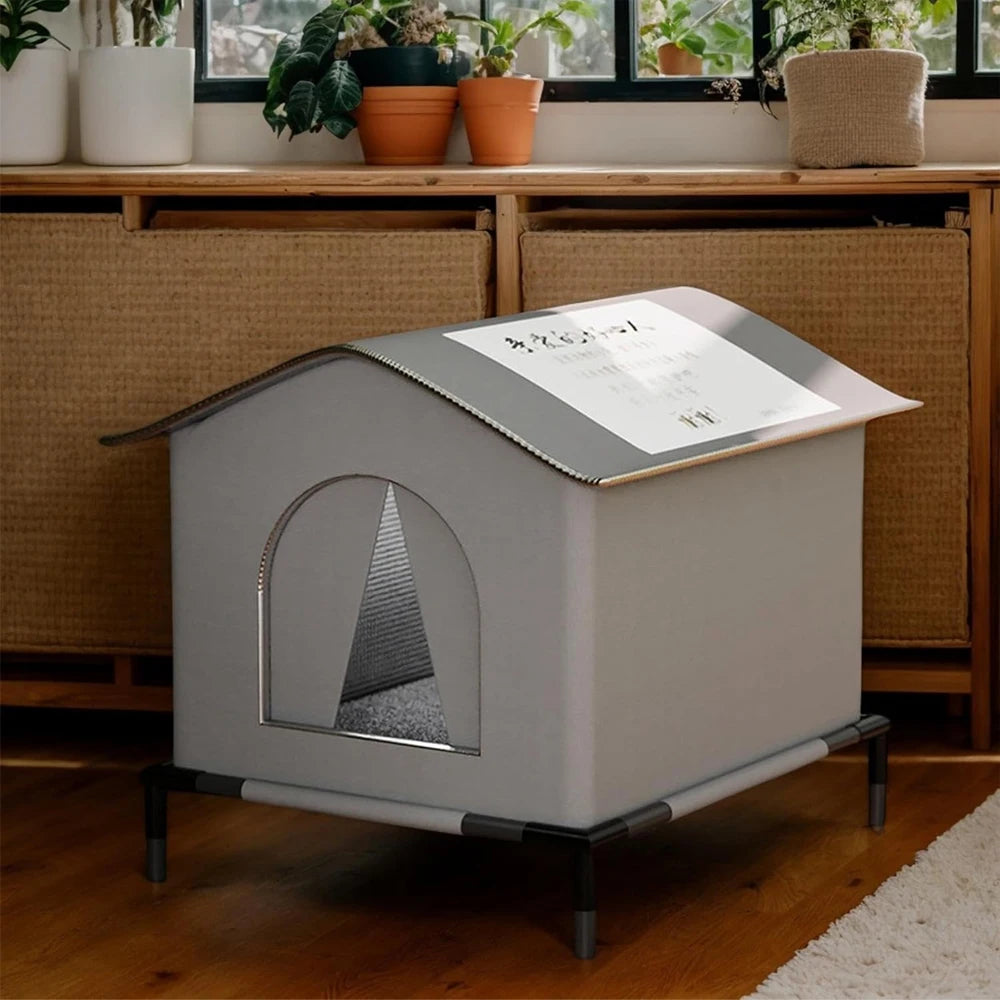 Foldable Outdoor Cat Shelter