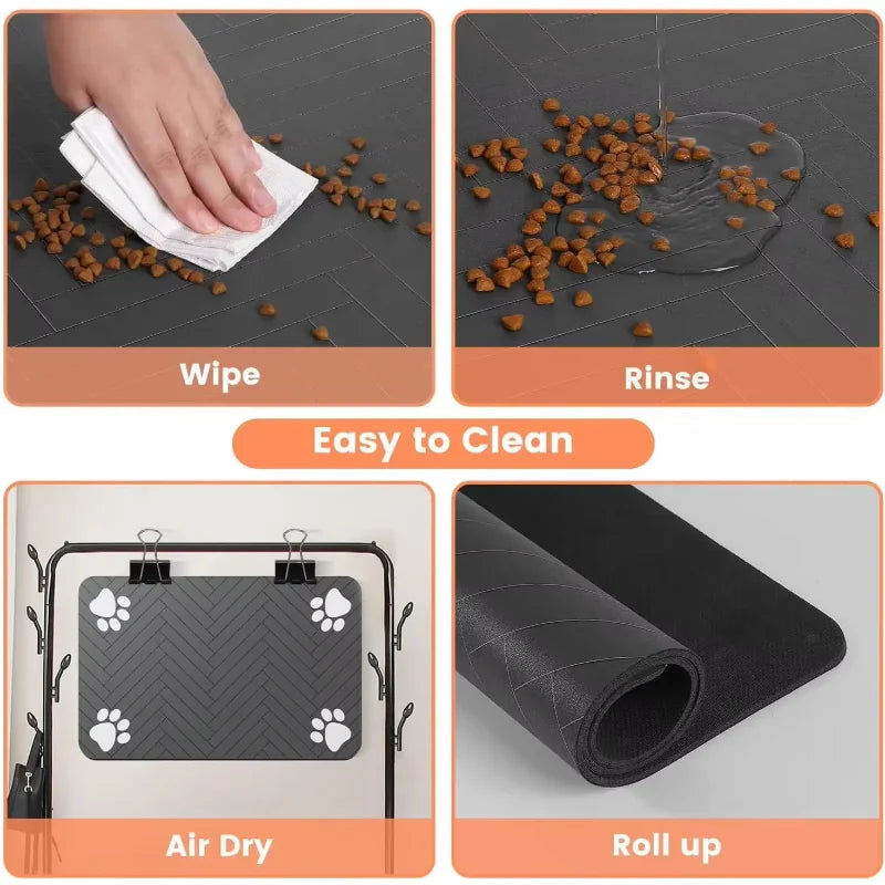 Absorbent Quick-Dry Feeding Mat