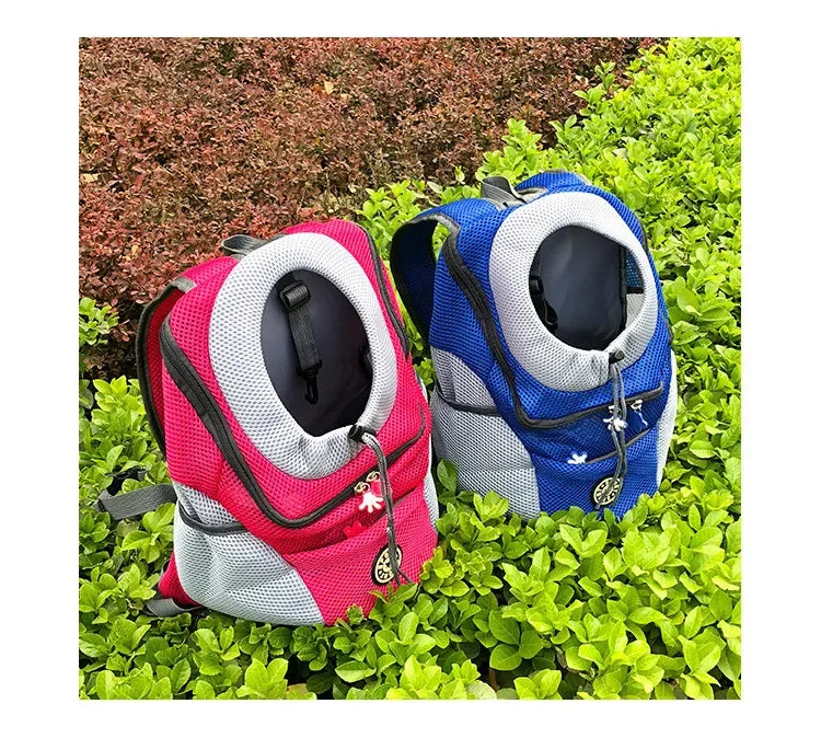 Double-Shoulder Mesh Backpack Carrier