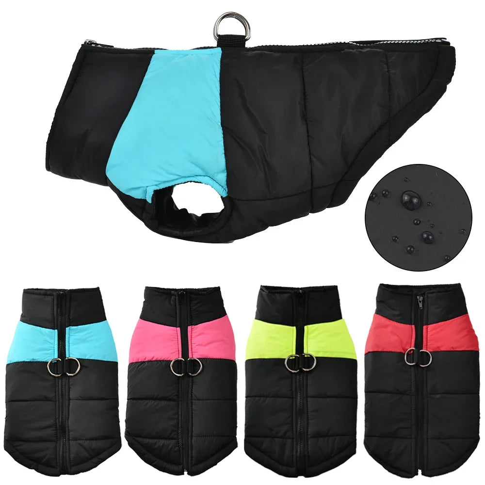 Windproof Padded Jacket with D-Ring