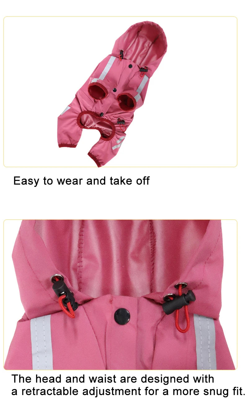 Reflective Full-Body Raincoat