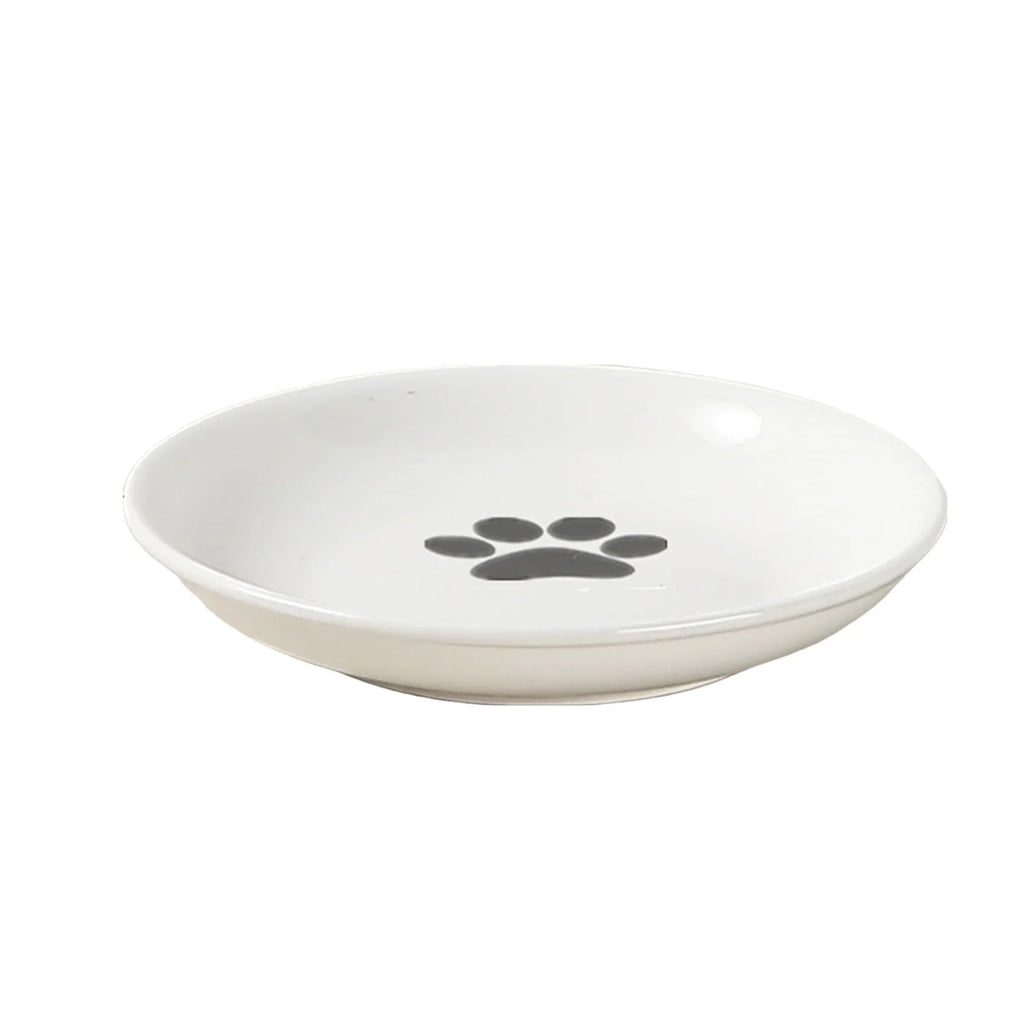 Raised Ceramic Cat Bowl
